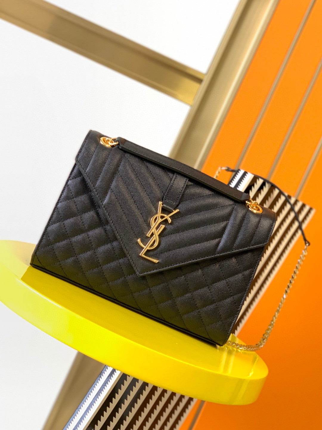 Yves Saint Laurent Crossbody & Shoulder Bags Buy Online
 Cowhide Genuine Leather Fashion Chains