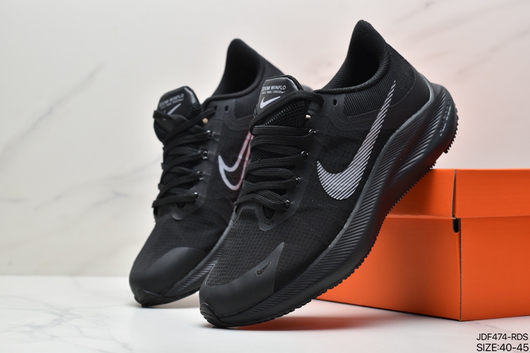 125 Nike Air Zoom Winflo 8 网透面气训跑练步鞋CW3421-105