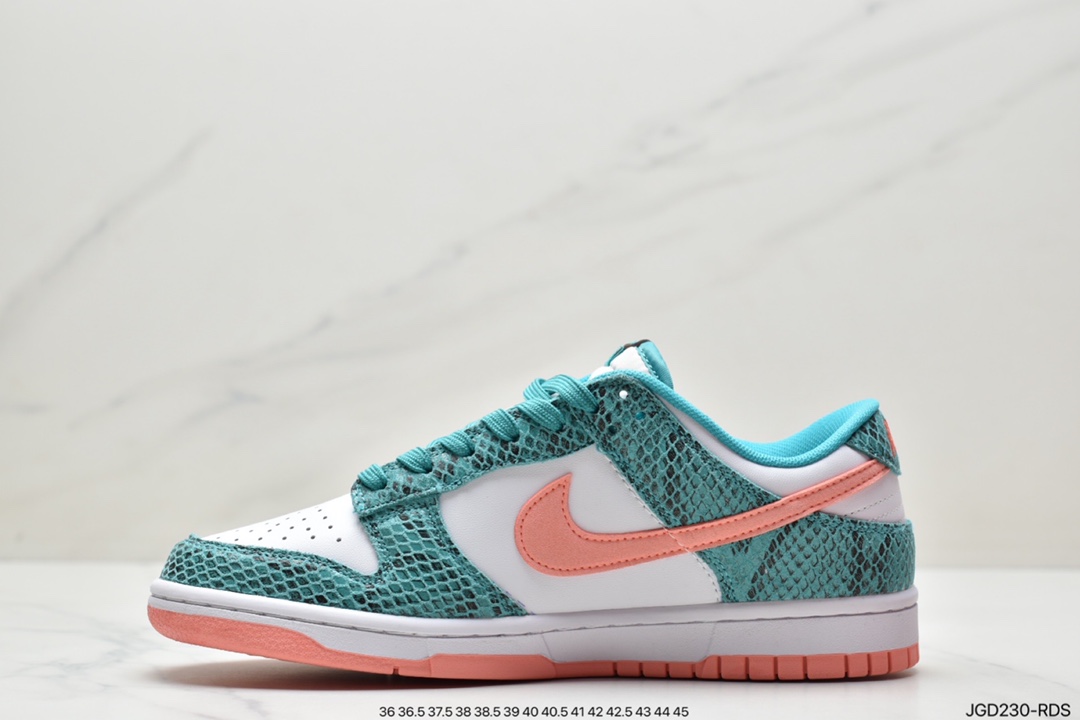 180 Nike Dunk Low “Snakeskin”白绿蛇纹/绿松石蟒纹DR8577-300