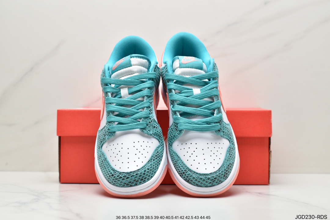 180 Nike Dunk Low “Snakeskin”白绿蛇纹/绿松石蟒纹DR8577-300