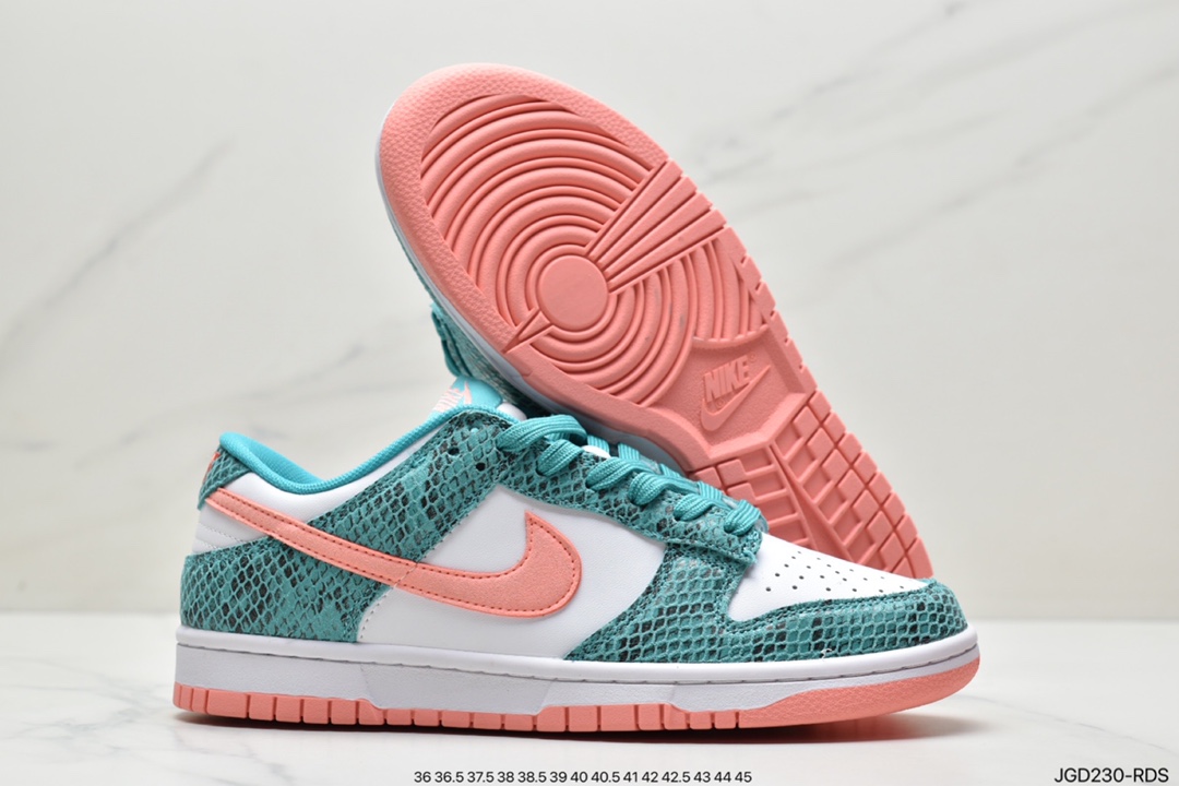 180 Nike Dunk Low “Snakeskin”白绿蛇纹/绿松石蟒纹DR8577-300