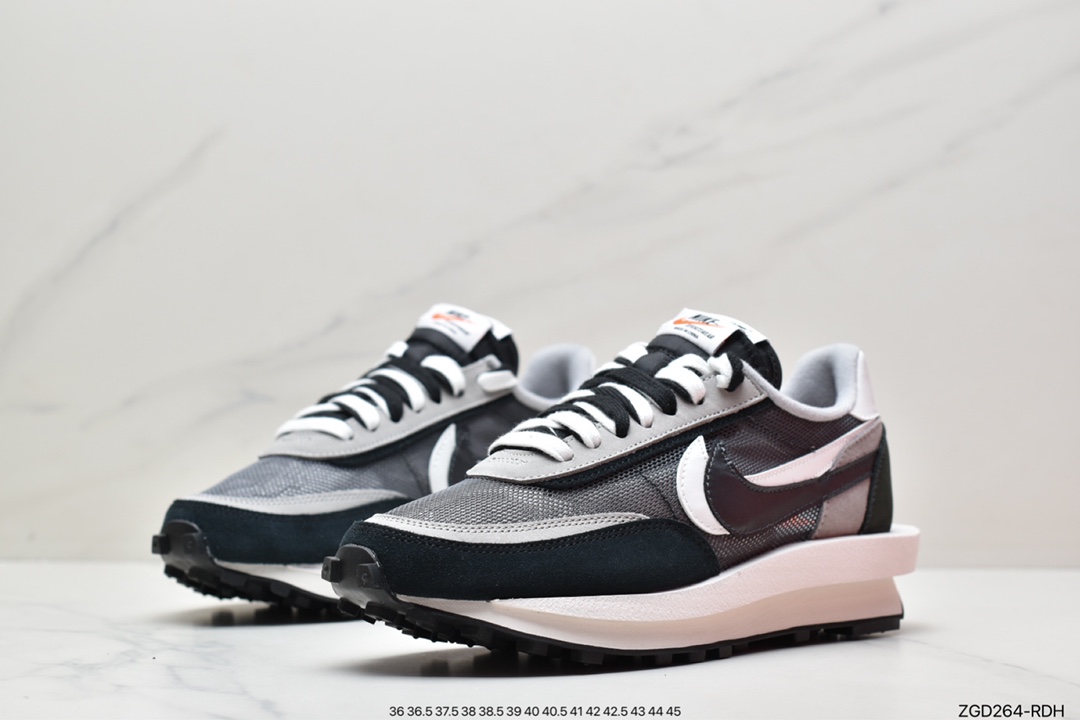 290 Sacai x Nike LVD Waffle Daybreak 联名解构走秀款 BV0073-001