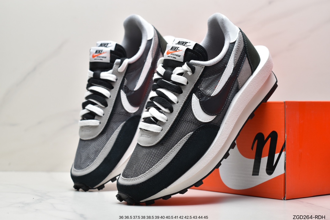 290 Sacai x Nike LVD Waffle Daybreak 联名解构走秀款 BV0073-001