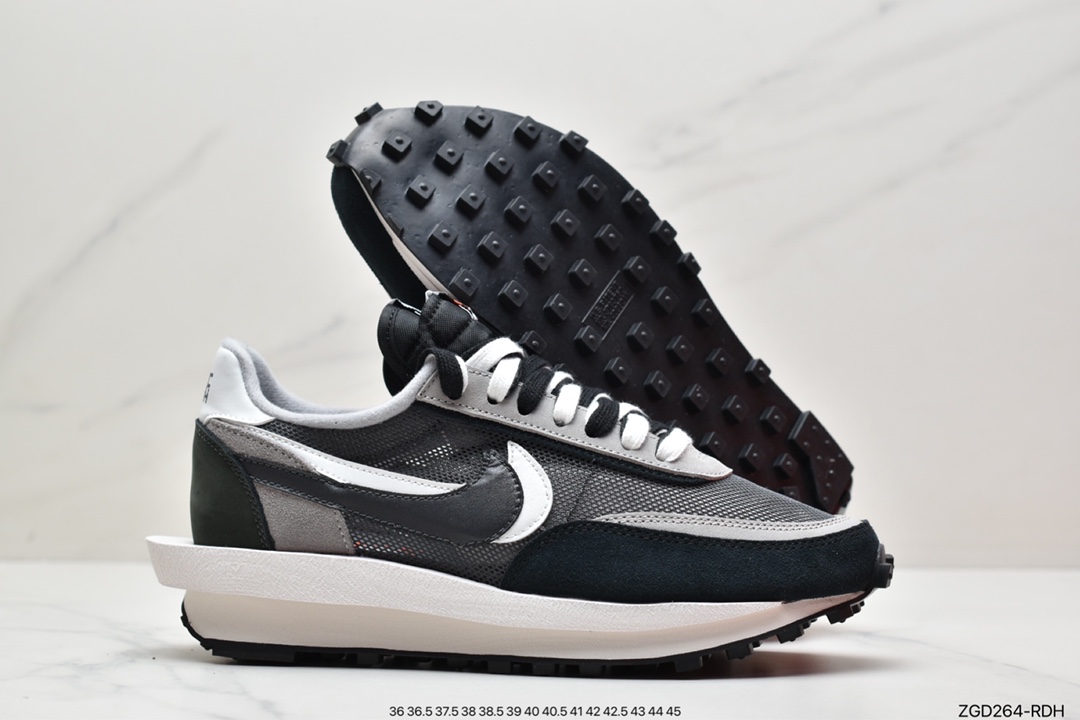 290 Sacai x Nike LVD Waffle Daybreak 联名解构走秀款 BV0073-001
