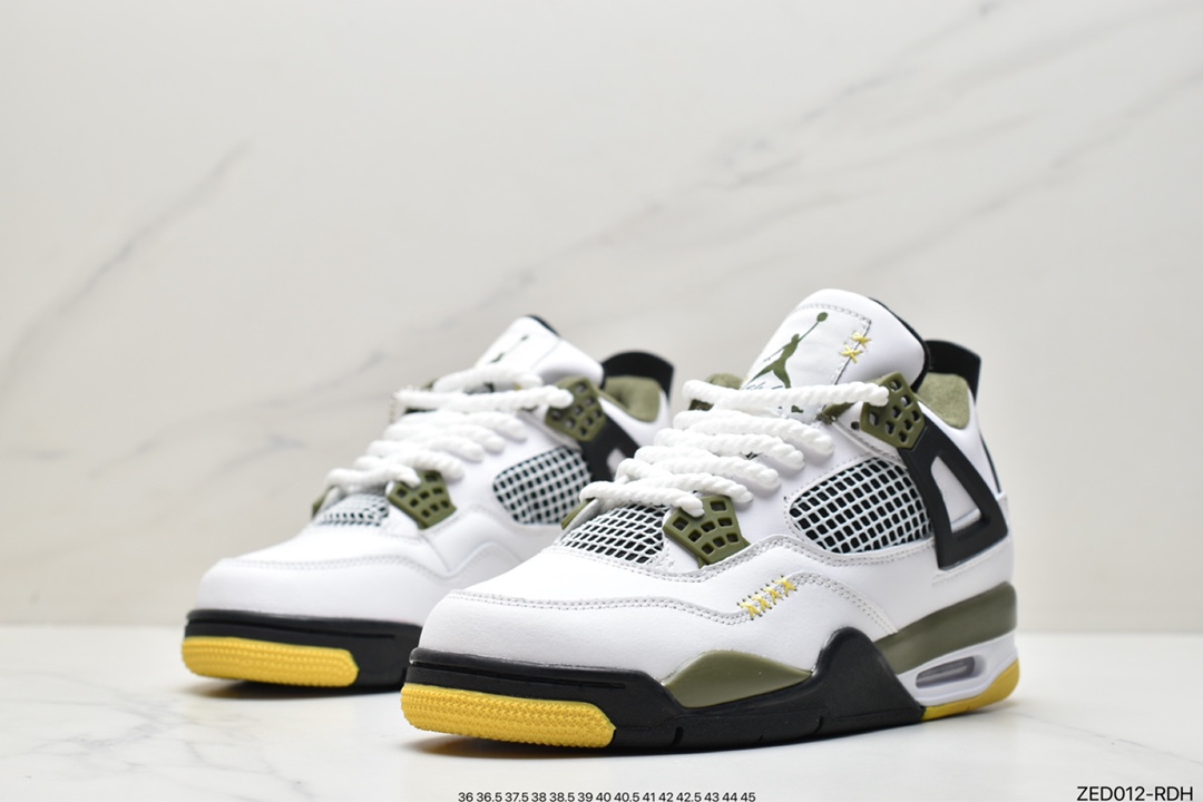 260 Nike Air Jordan 4 Retro SE”University Blue”AJ4代中帮复古休闲运动文化篮球鞋“大学蓝北卡蓝”CT8527-900
