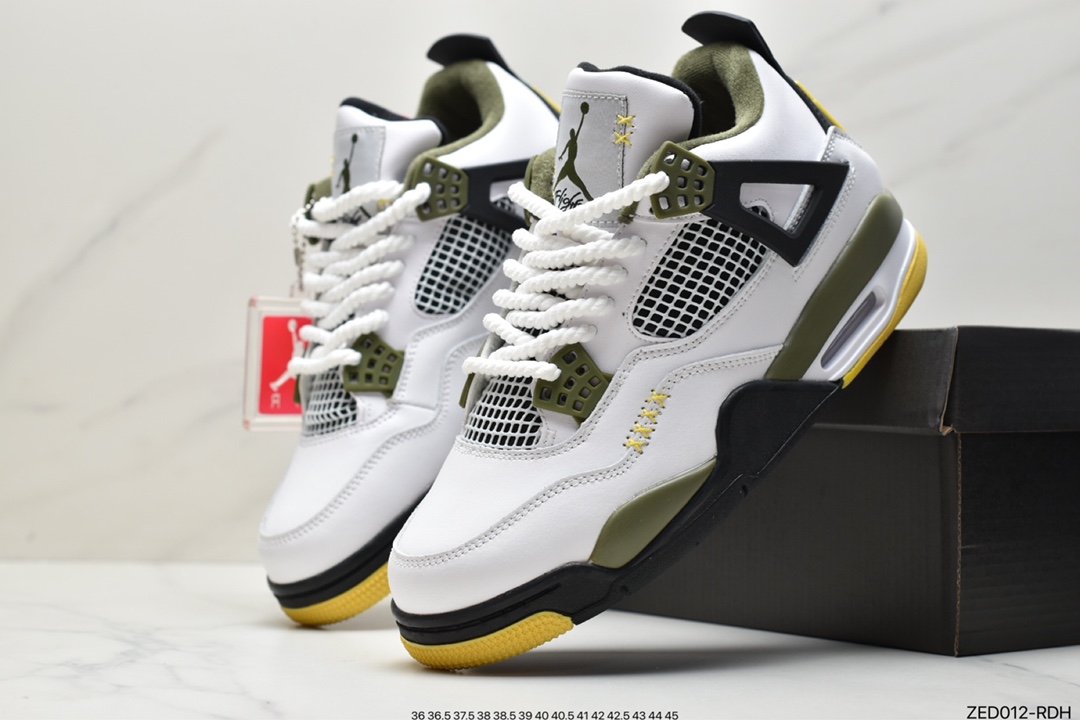 260 Nike Air Jordan 4 Retro SE”University Blue”AJ4代中帮复古休闲运动文化篮球鞋“大学蓝北卡蓝”CT8527-900