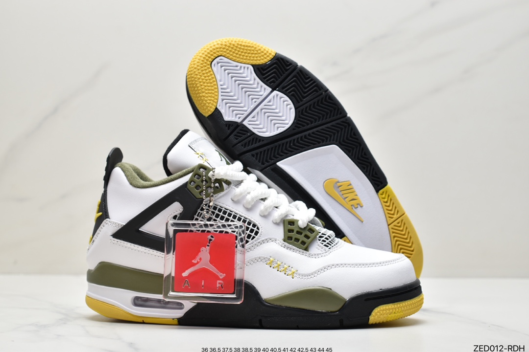260 Nike Air Jordan 4 Retro SE”University Blue”AJ4代中帮复古休闲运动文化篮球鞋“大学蓝北卡蓝”CT8527-900