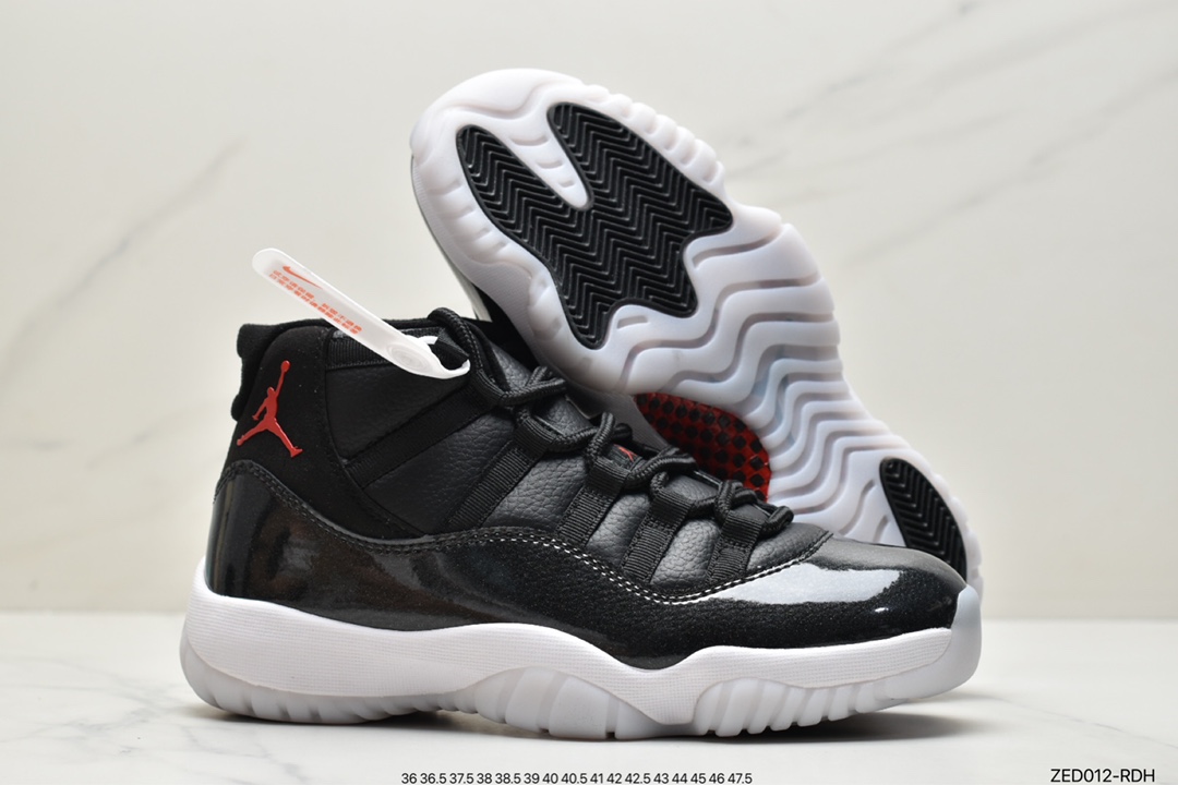 260 耐克Air Jordan 11”Bred” 19版大魔王 AJ11迈克尔·乔丹高帮运动文化篮球鞋378037-002