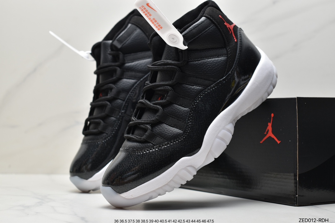 260 耐克Air Jordan 11”Bred” 19版大魔王 AJ11迈克尔·乔丹高帮运动文化篮球鞋378037-002