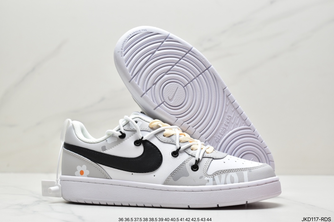 160 耐克 Nike Court Borough Low CB2 低帮百搭透气休闲运动板鞋DX6052-101
