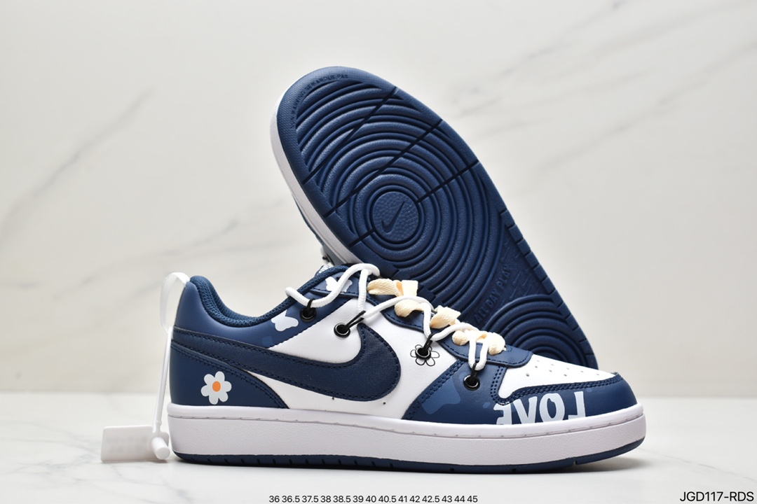 180 耐克 Nike Court Borough Low CB2 低帮百搭透气休闲运动板鞋 BQ5448-100