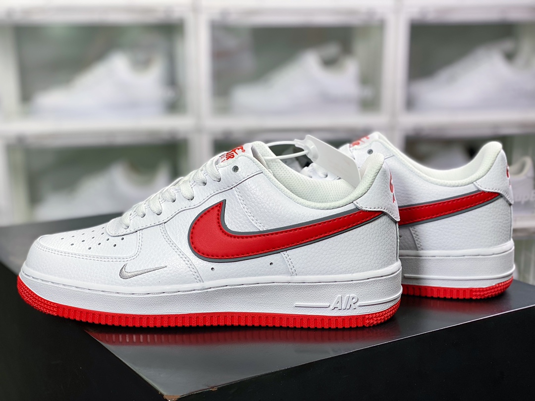 200 Air Force 1’07 Low”White/University Red/Sliver”空军一号经典低帮百搭休闲运动板鞋DX9269-101