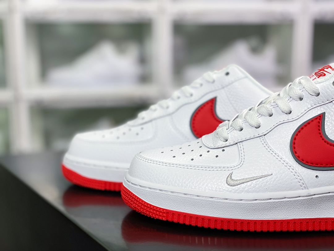 200 Air Force 1’07 Low”White/University Red/Sliver”空军一号经典低帮百搭休闲运动板鞋DX9269-101