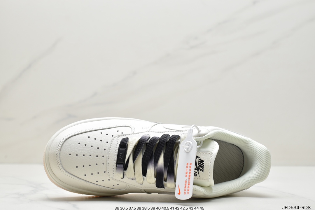 170 Nike Air Force 1 Low '07 “米黑白”布鲁克林篮网城市CT1989-107