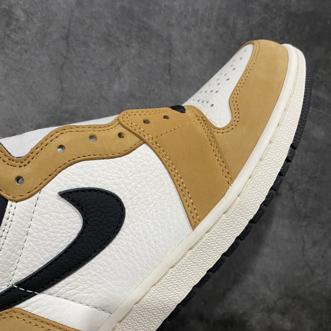 图片[6]-AJ1小麦 最佳新秀 独家纯原版本全码补货 全网最好的新秀没有之一 原厂麂皮+头层荔枝皮材料 鞋型超正 后跟标准小蛮腰 裁片清洁度很高 无任何毛边 冲孔圆润，细节基本无可挑剔，该有的东西一样不差！实拍所见即所得！ 尺码40-47.5-选品中心