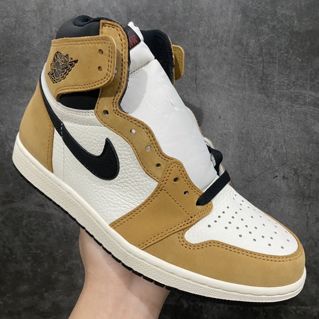 图片[3]-AJ1小麦 最佳新秀 独家纯原版本全码补货 全网最好的新秀没有之一 原厂麂皮+头层荔枝皮材料 鞋型超正 后跟标准小蛮腰 裁片清洁度很高 无任何毛边 冲孔圆润，细节基本无可挑剔，该有的东西一样不差！实拍所见即所得！ 尺码40-47.5-选品中心