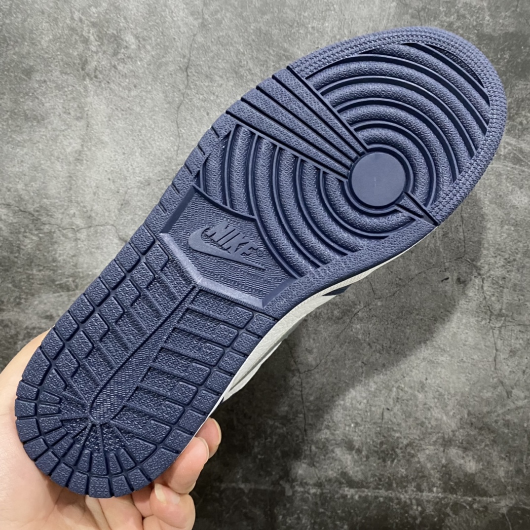 图片[9]-莞产纯原AJ1午夜蓝男鞋 全码补货 男码实拍如图 注意男鞋皮料为磨砂皮和超软头层荔枝皮 鞋盒为银色鞋盒 品质细节不用太多文案描述 看实拍就好 最好的货 放心入手 男鞋尺码：40-47.5-选品中心