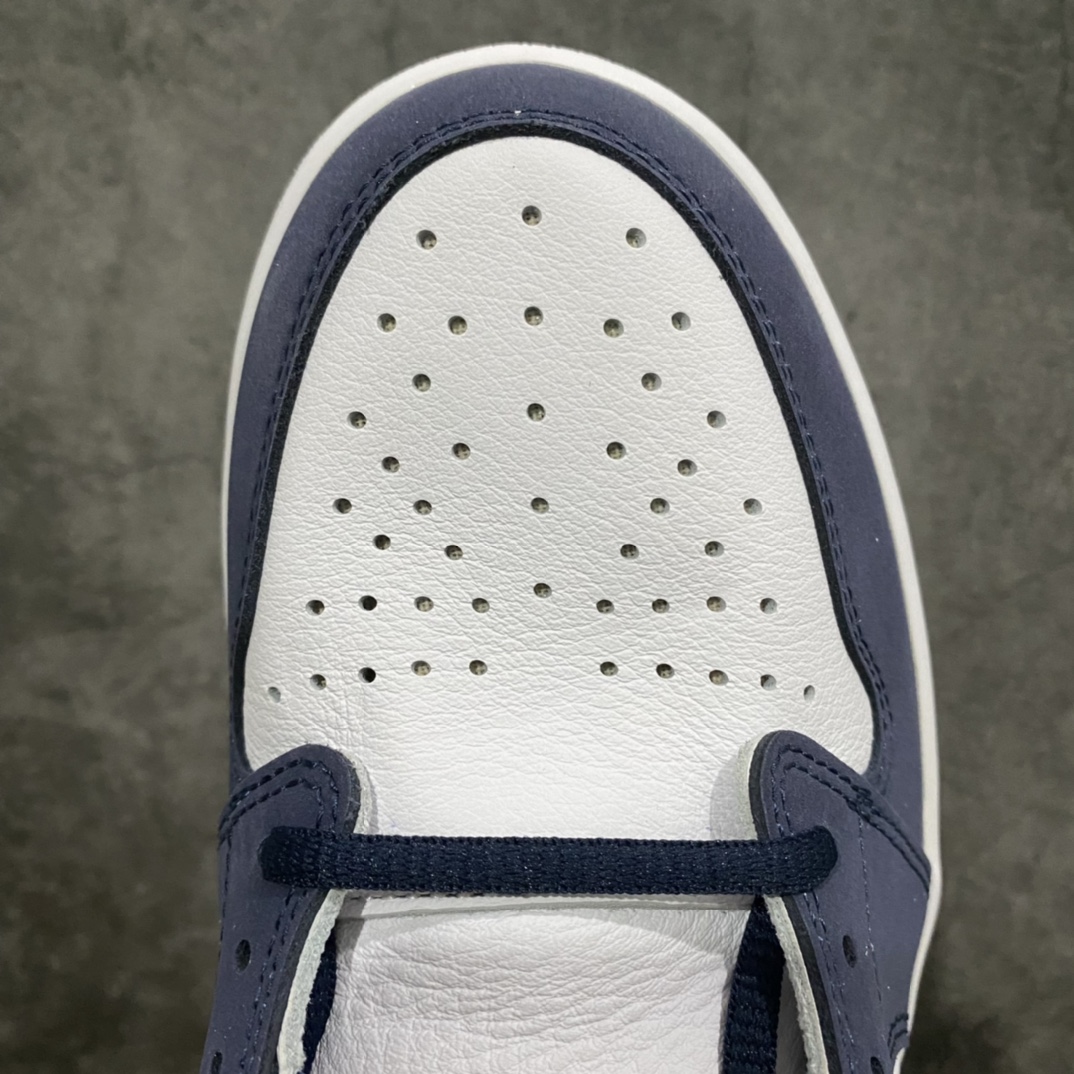 图片[5]-莞产纯原AJ1午夜蓝男鞋 全码补货 男码实拍如图 注意男鞋皮料为磨砂皮和超软头层荔枝皮 鞋盒为银色鞋盒 品质细节不用太多文案描述 看实拍就好 最好的货 放心入手 男鞋尺码：40-47.5-选品中心