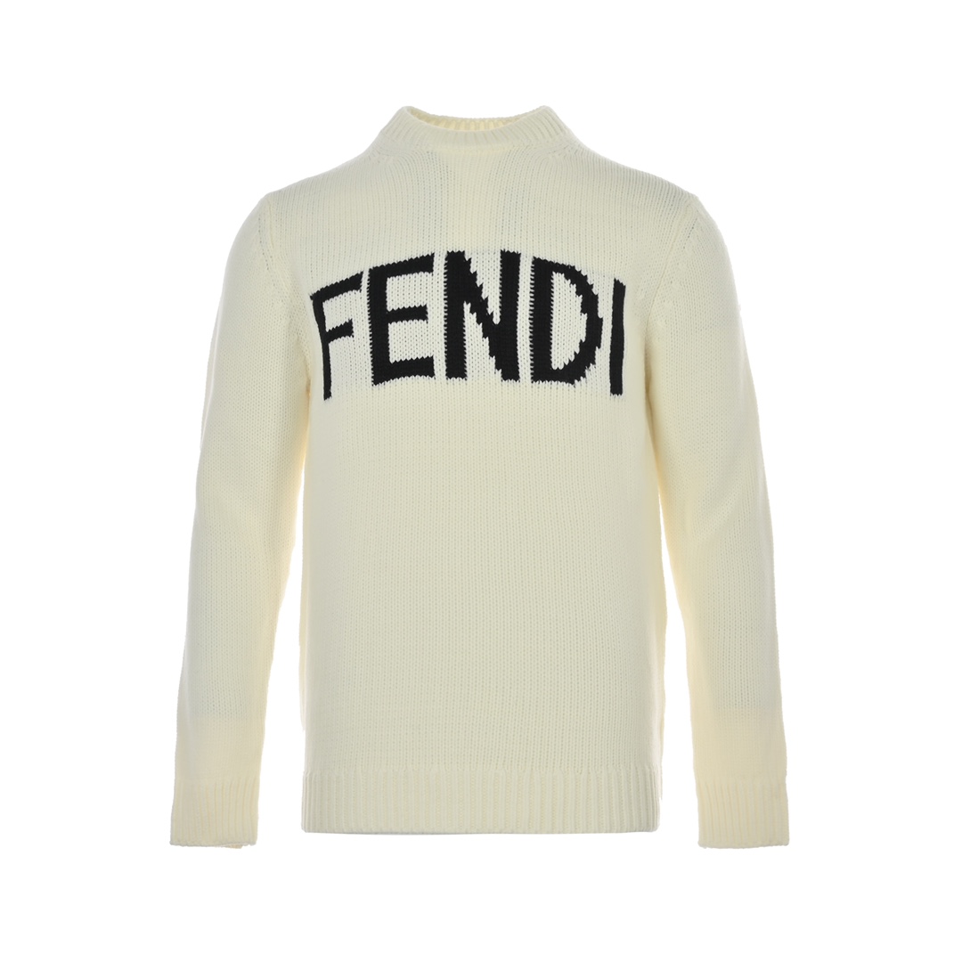 Fendi/芬迪 22Fw 提花字母针织毛衣