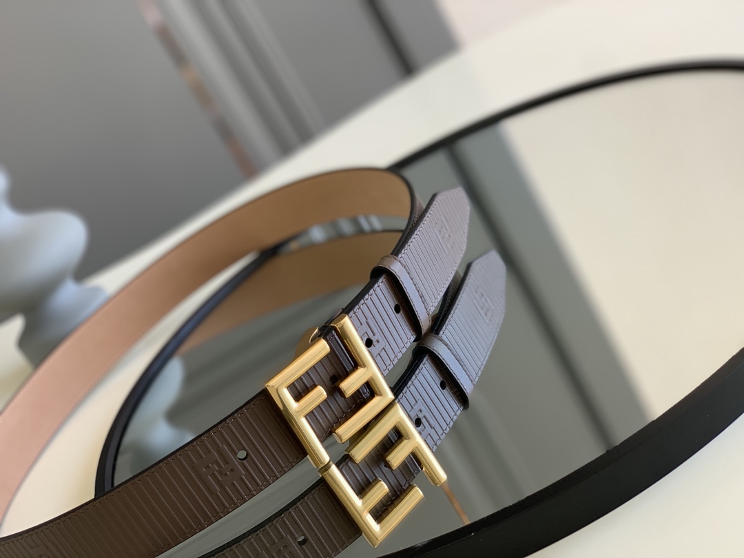 Fendi 五金做工精细 线条流畅 表面光滑 𝐙𝐏电镀工艺 香港通关【𝐇𝐀𝐀𝐒】 进口皮料