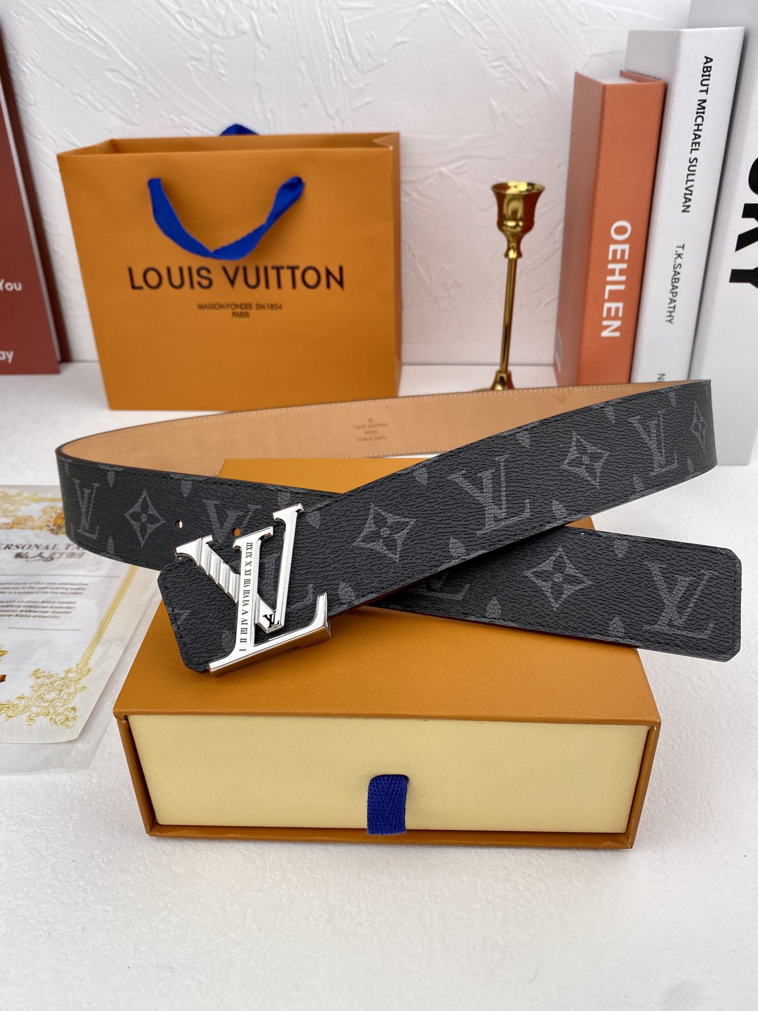 LV代工厂货品4.0宽度正品一体铸造