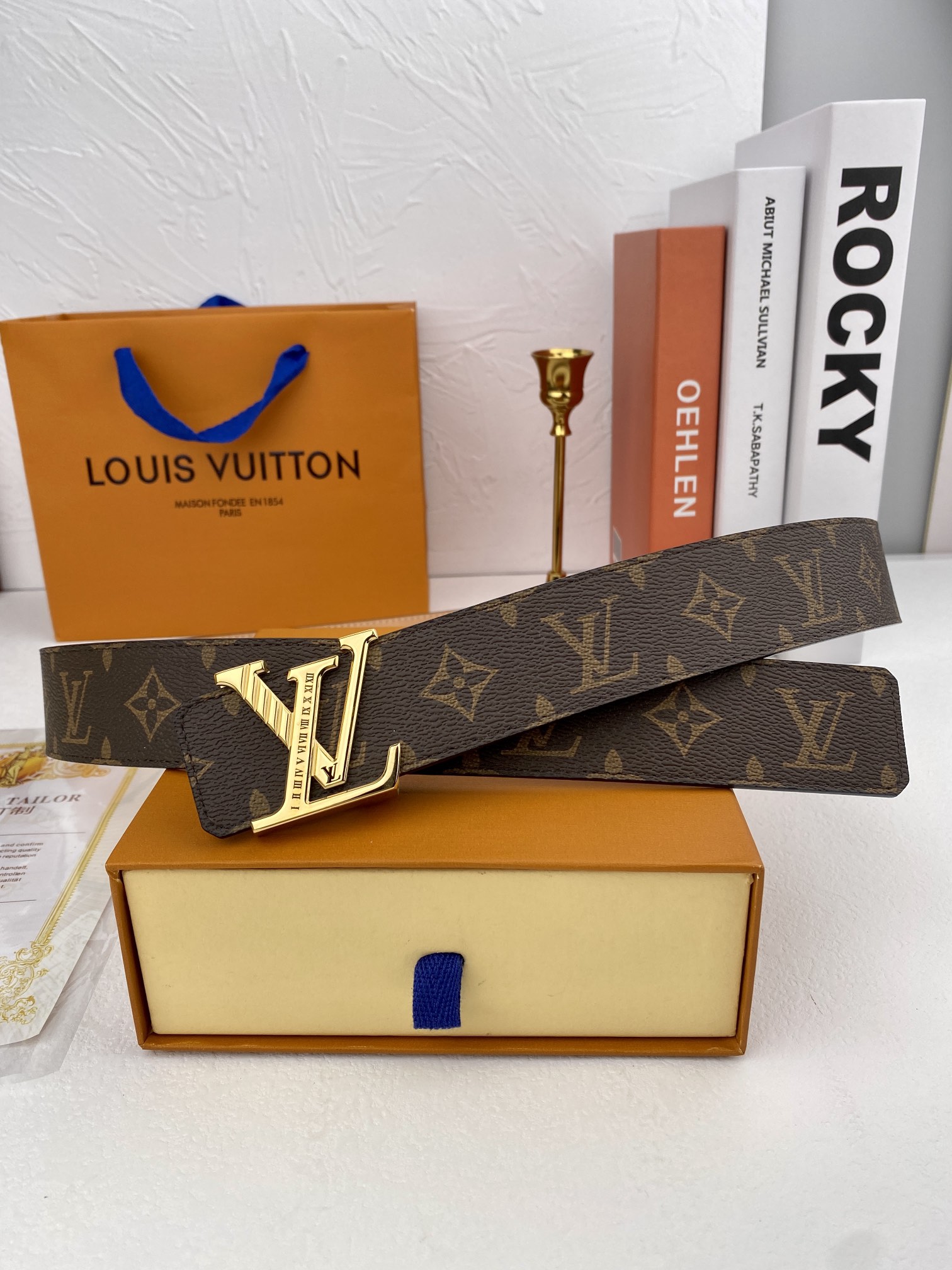 LV代工厂货品4.0宽度正品一体铸造