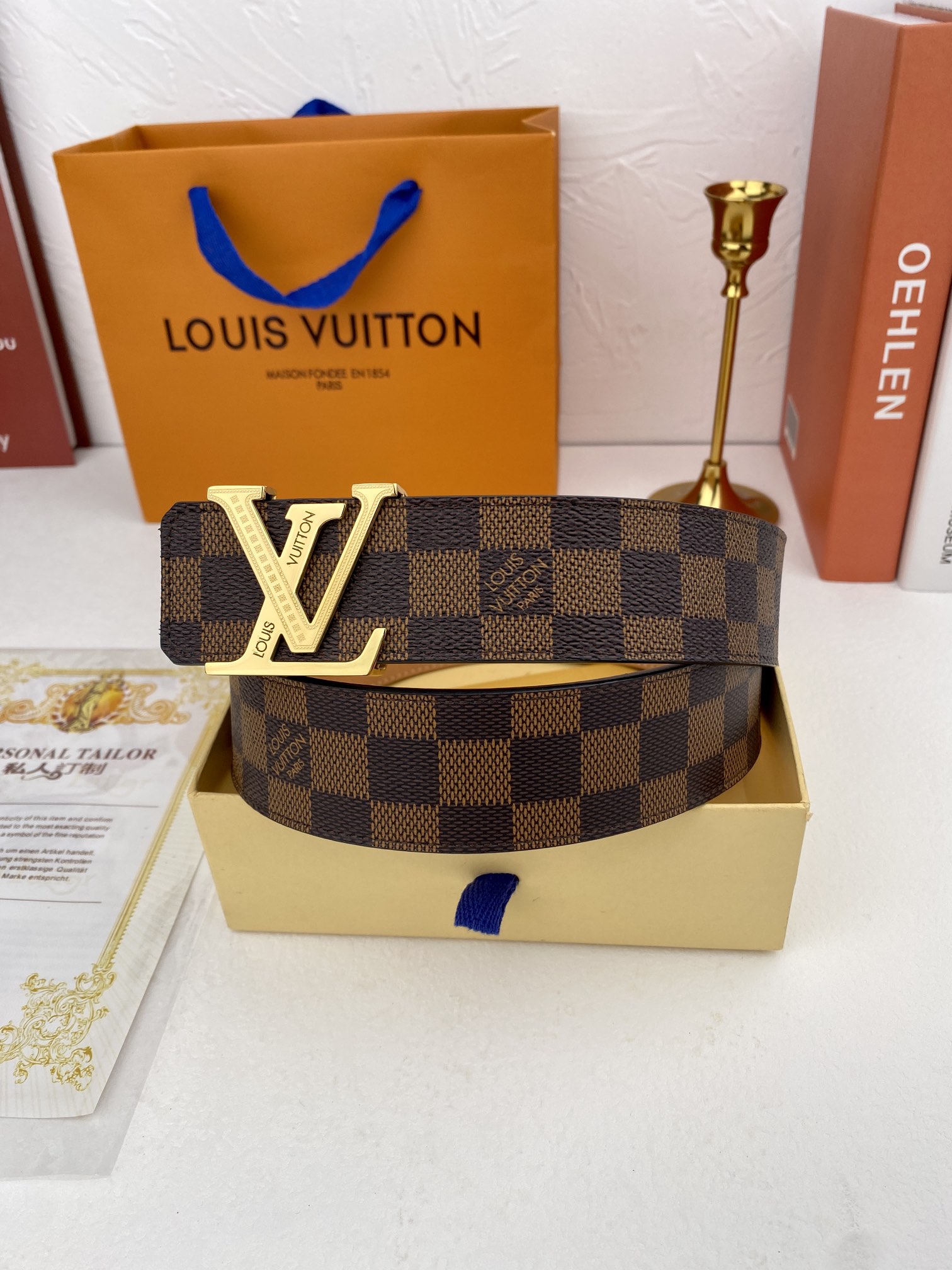LV代工厂货品4.0宽度正品一体铸造