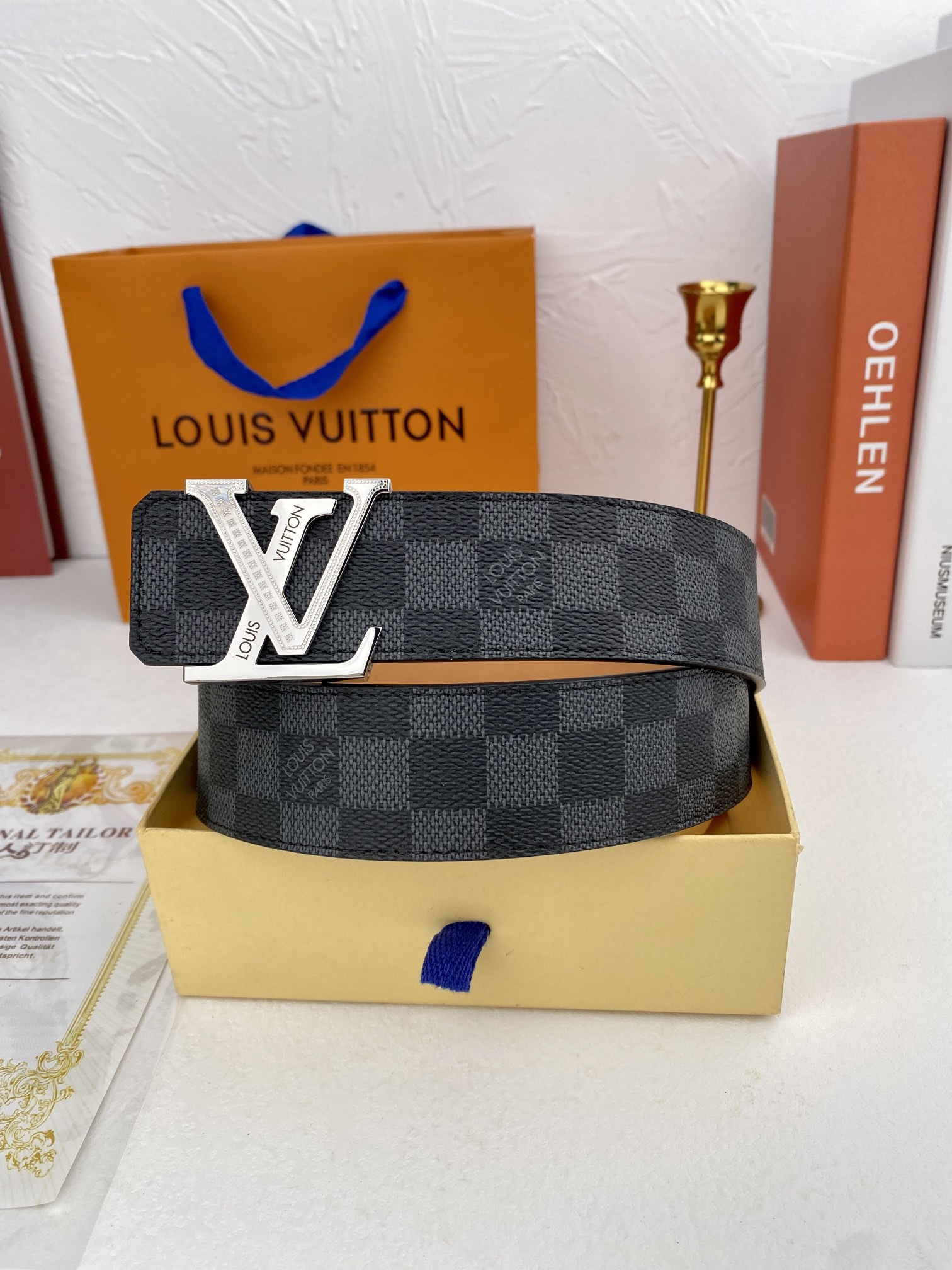 LV代工厂货品4.0宽度正品一体铸造