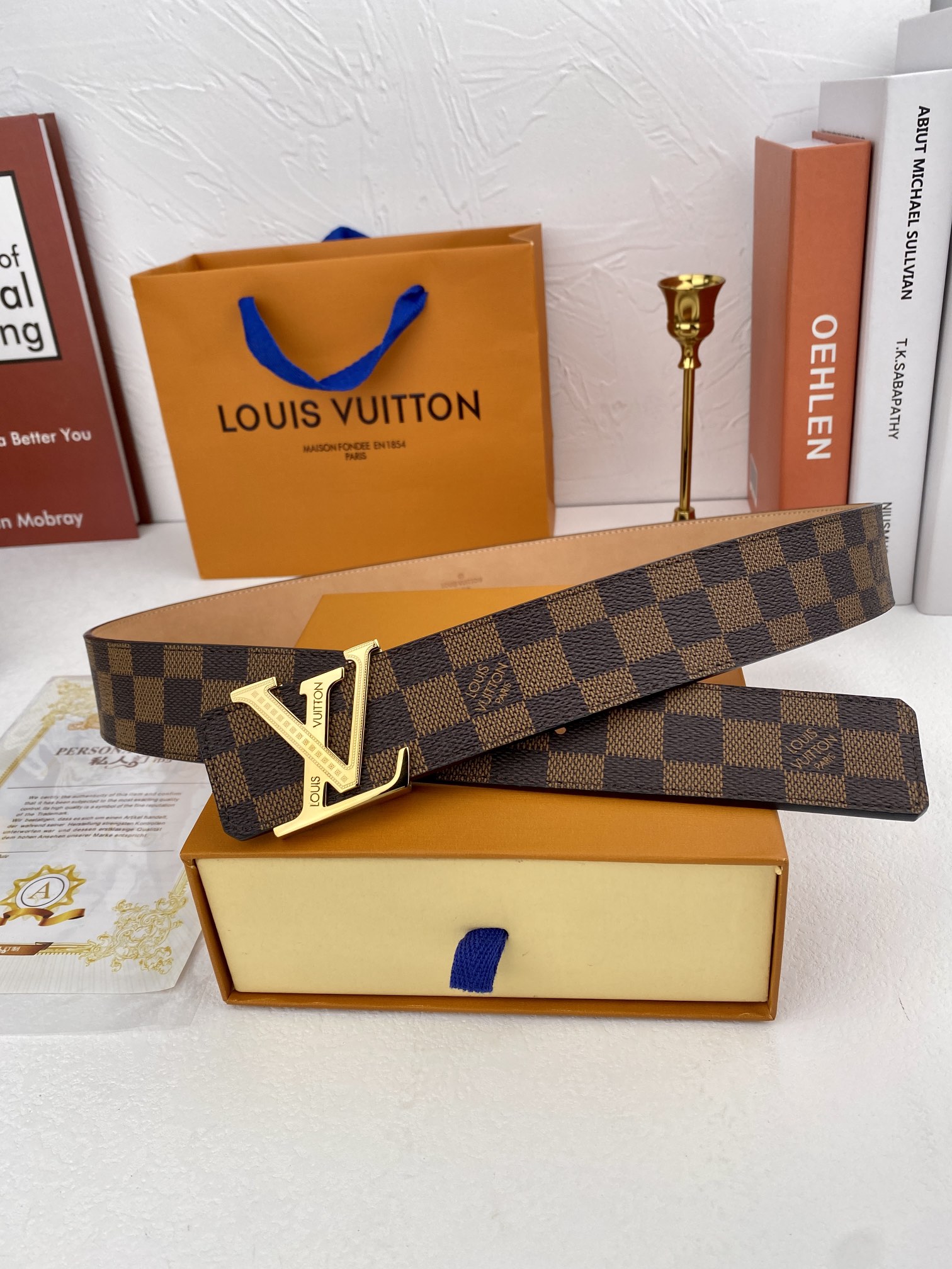 LV代工厂货品4.0宽度正品一体铸造