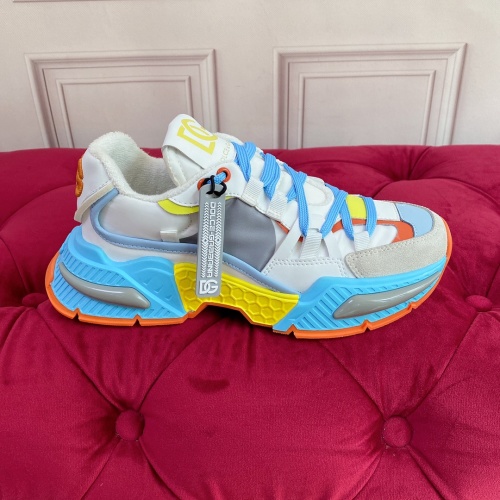 Dolce & Gabbana Women's Colorful Leather Sneakers Designer Fashion Shoes 1 Dolce & Gabbana Women's Colorful Leather Sneakers Designer Fashion Shoes