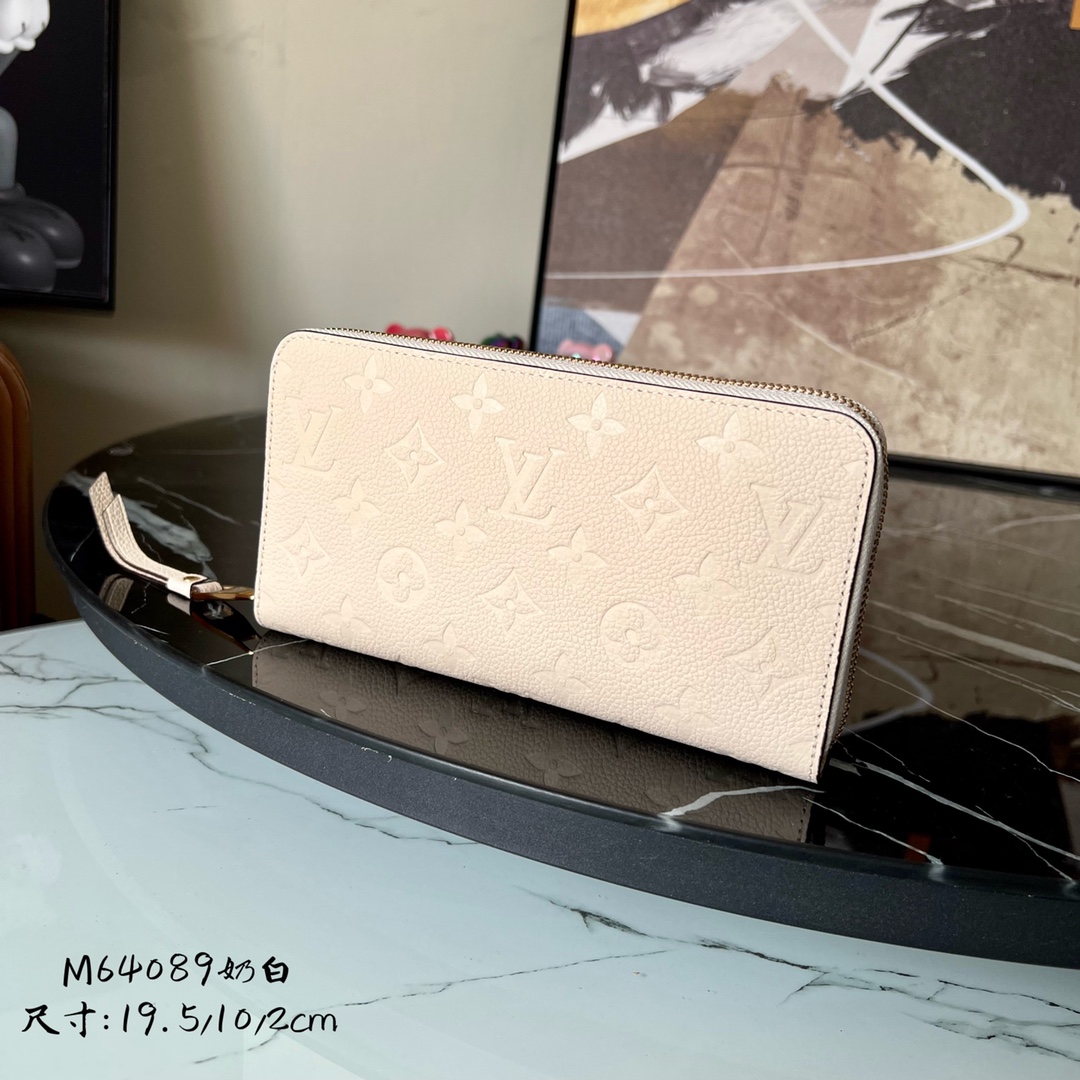 Louis Vuitton Wallet Replica Best
 Gold White Empreinte​ M64089