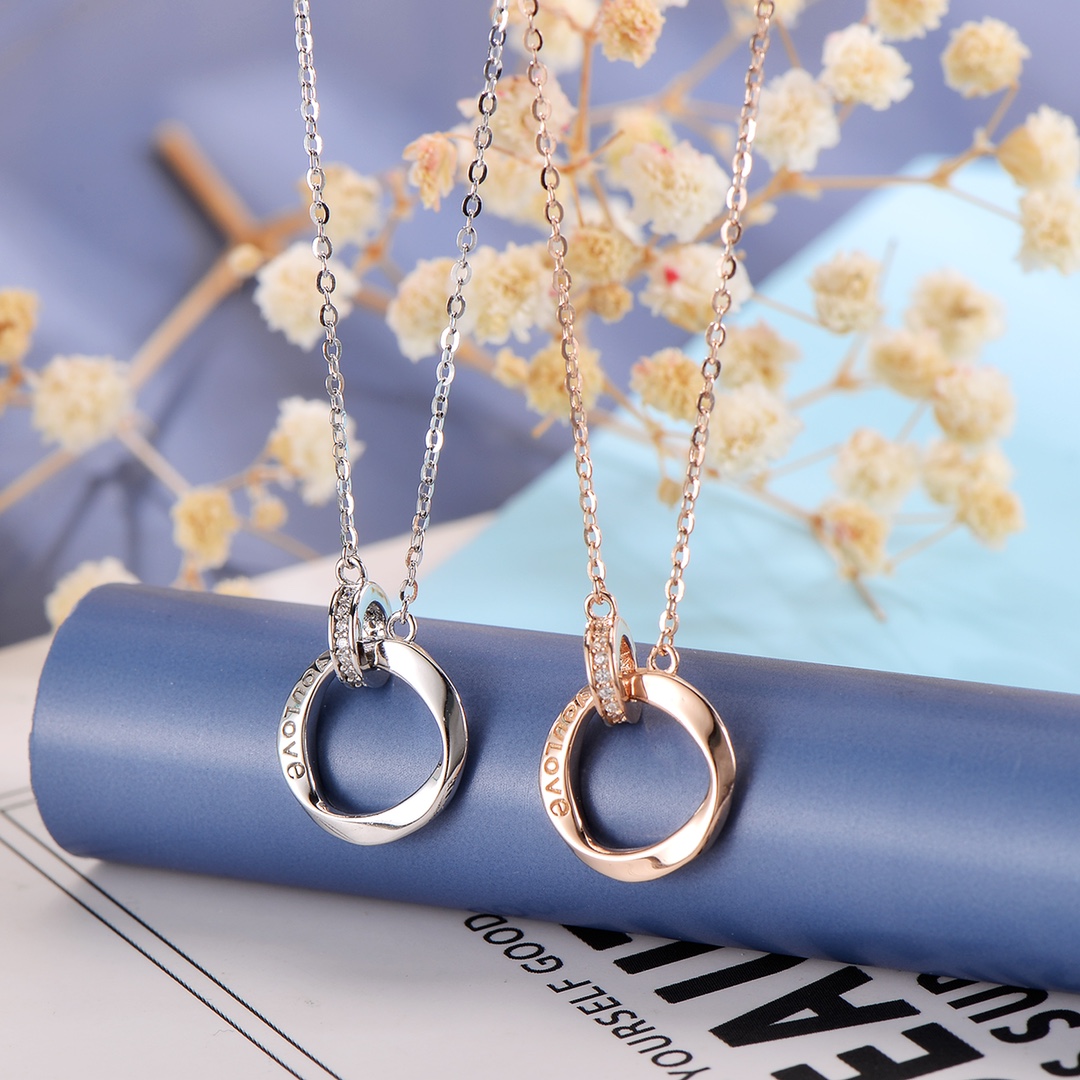 Nickelfreies Silber Kette Intellektuell Verlobung Gold