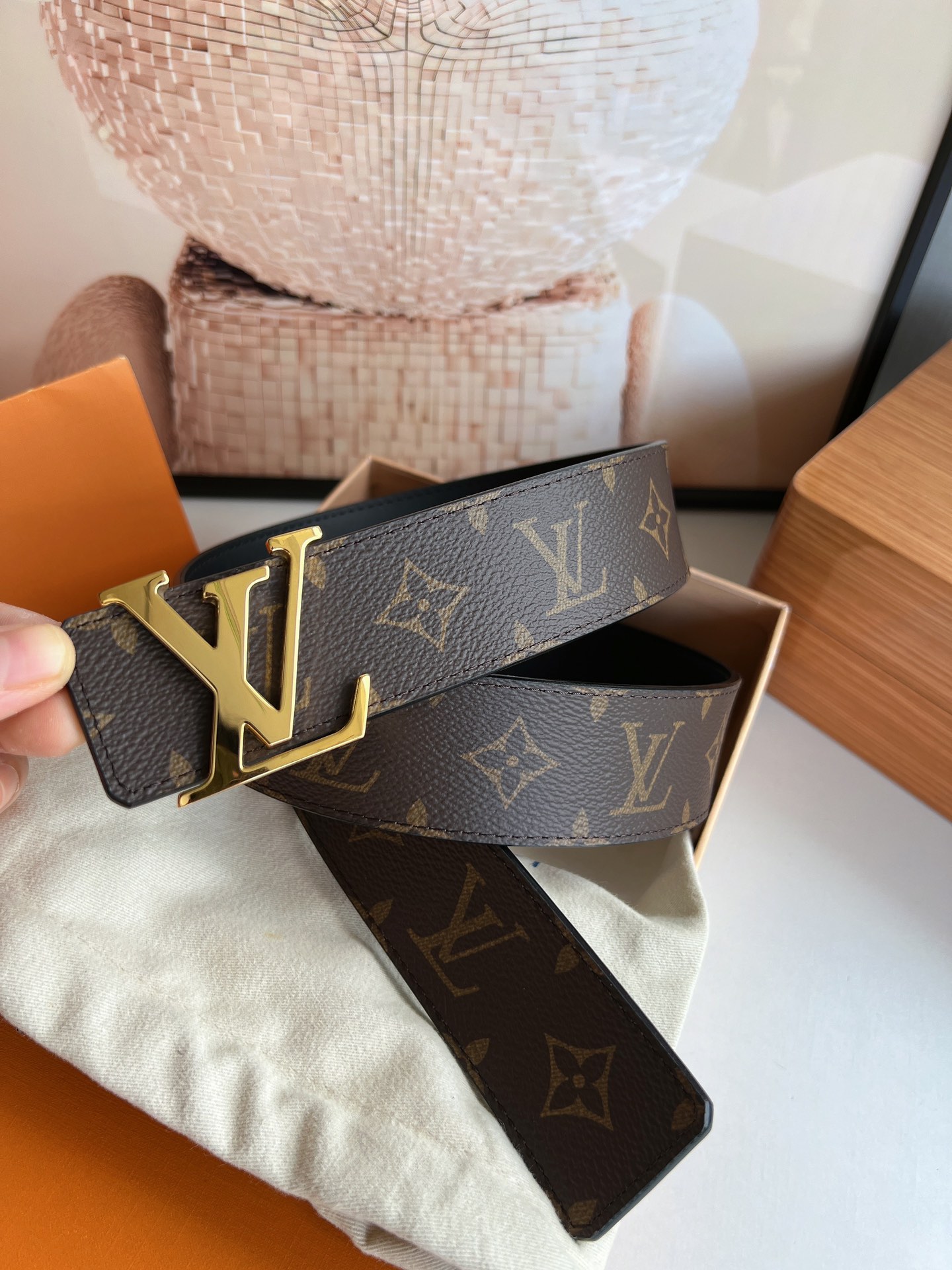 LV/路易威登   2022新款男士40mm腰带