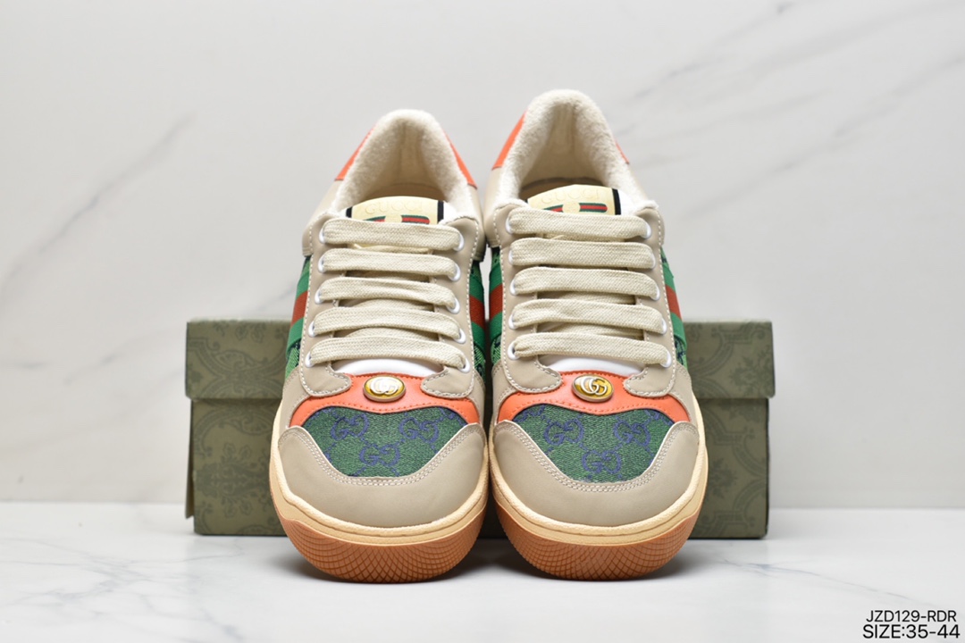 140 古驰Gucci Distressed Screener sneaker 古驰小脏鞋系列