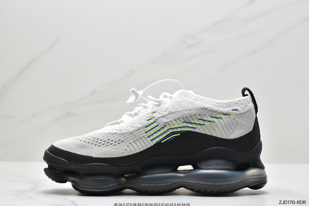 240 Nike Air Max Scorpion Flyknit”Phantom/Black/Light Cream”天蝎座系列2022款超级大气垫DJ4701-001