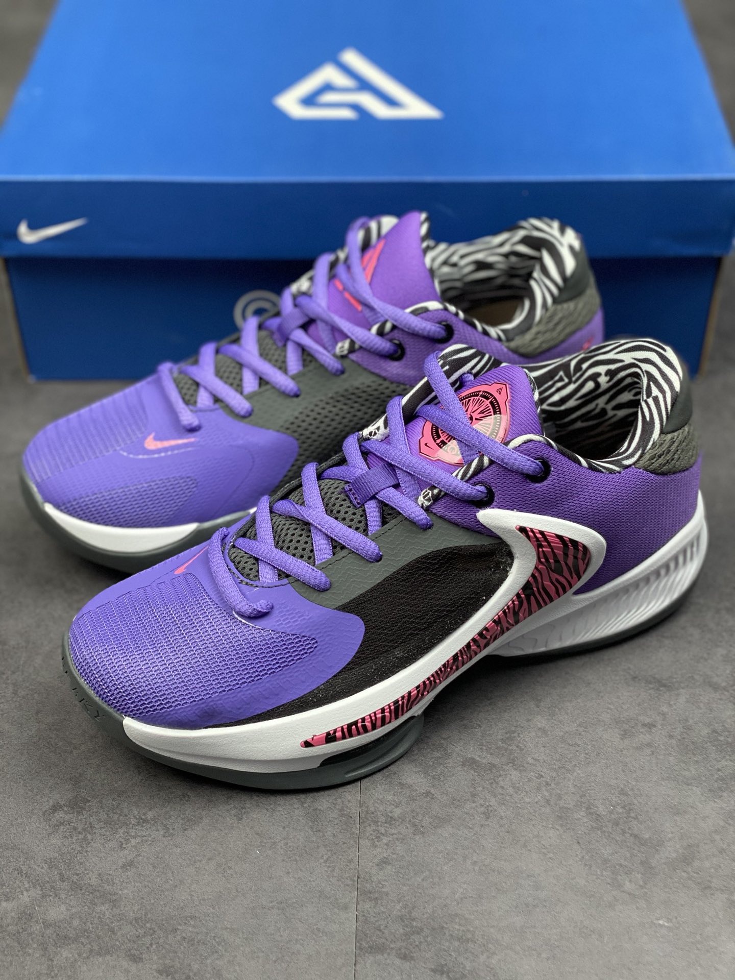 220 Nike Zoom Freak 4 EP 字母哥4代 DO9680-500