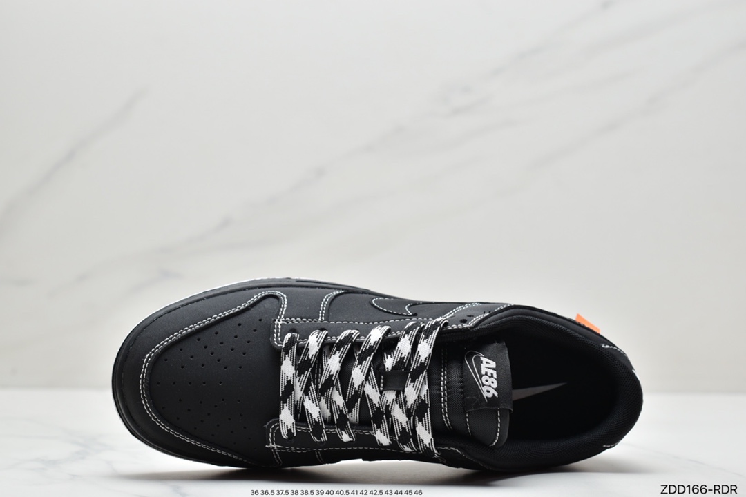 250 Nike Dunk Low “Racer 黑灰 头文字D AE86  DD1391-103