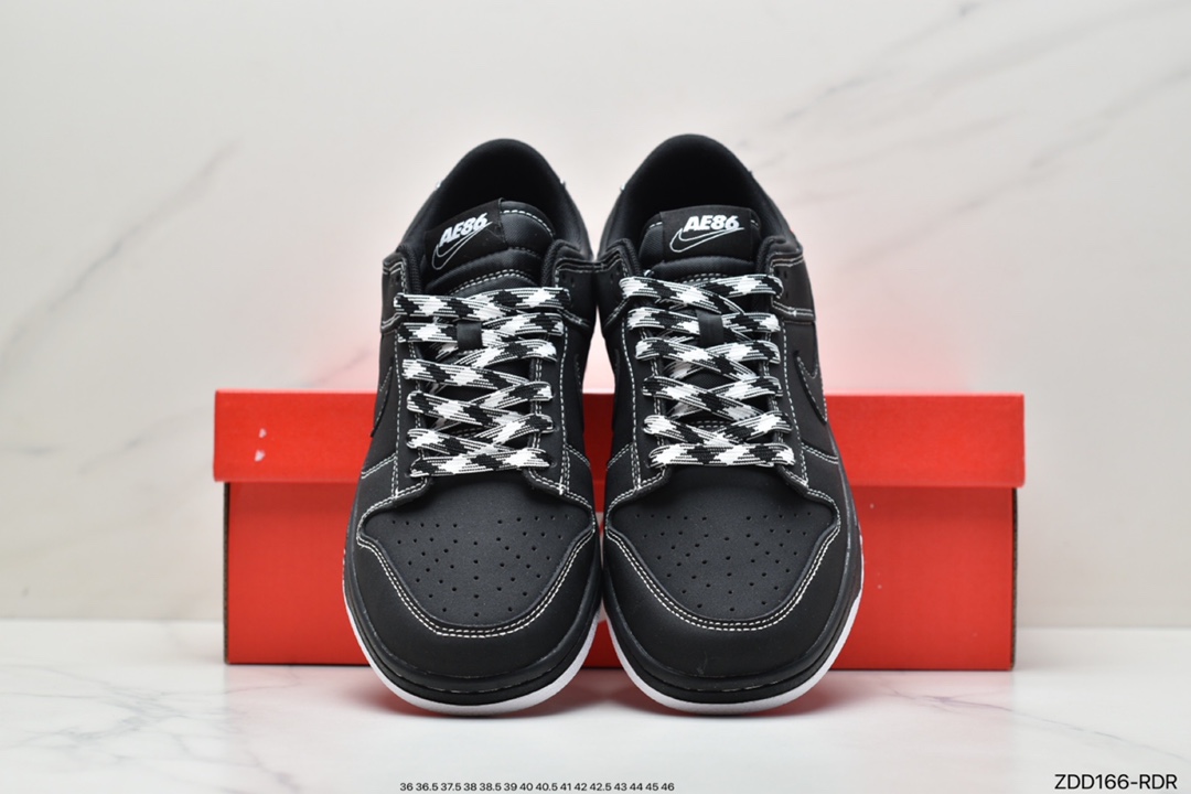 250 Nike Dunk Low “Racer 黑灰 头文字D AE86  DD1391-103