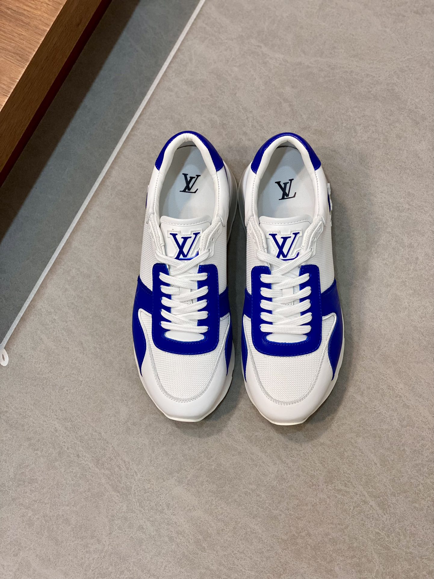 Buy The Best Replica
 Louis Vuitton Shoes Sneakers Splicing Calfskin Cowhide TPU Low Tops