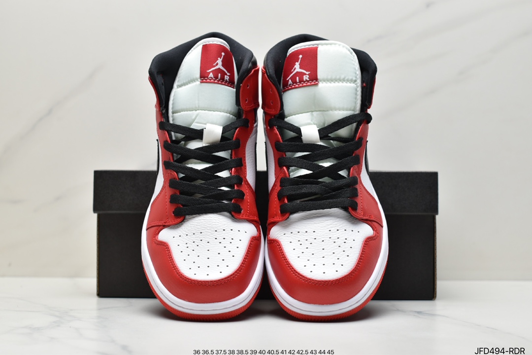 170 Air Jordan 1 Mid 全新批次 原装原模大底全鞋原厂定制皮料555112-603