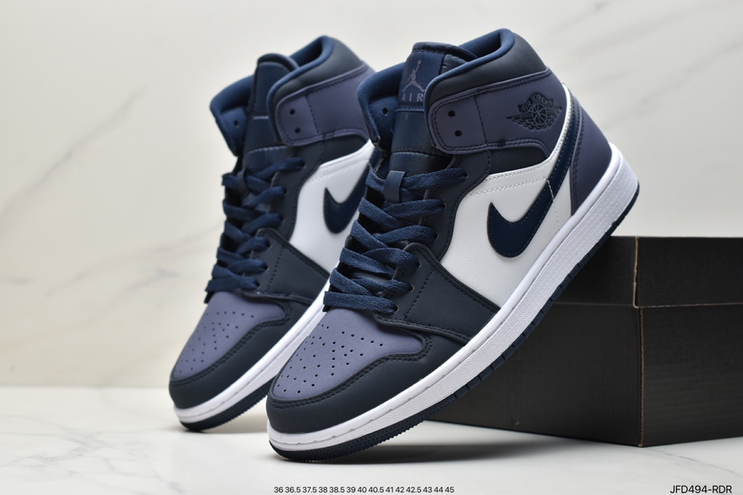170 Air Jordan 1 Mid 全新批次 555112-603