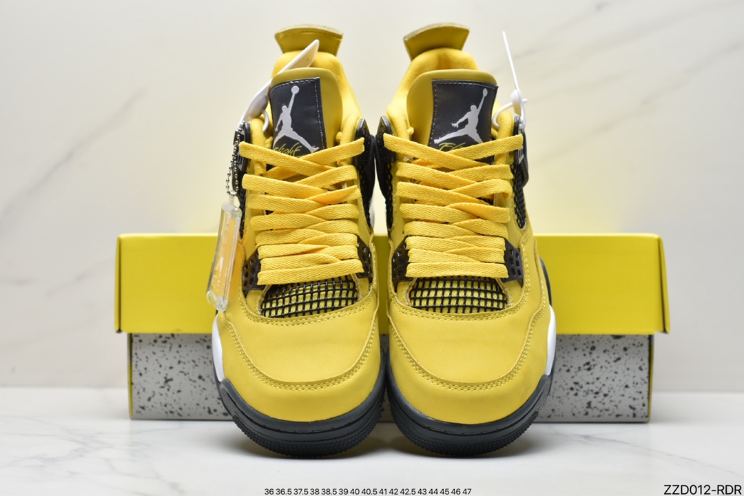 250 耐克Nike Air Jordan 4 Retro LS ”Lightning” AJ4 迈克尔·乔丹4代中帮复古314254-702