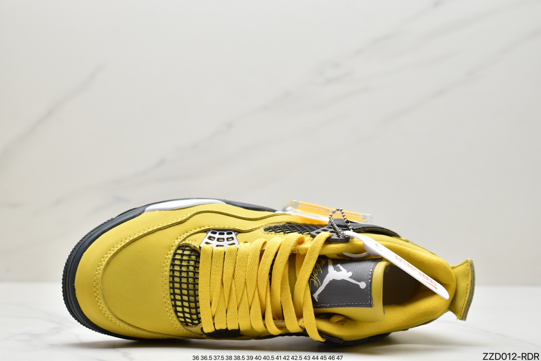 250 耐克Nike Air Jordan 4 Retro LS ”Lightning” AJ4 迈克尔·乔丹4代中帮复古314254-702