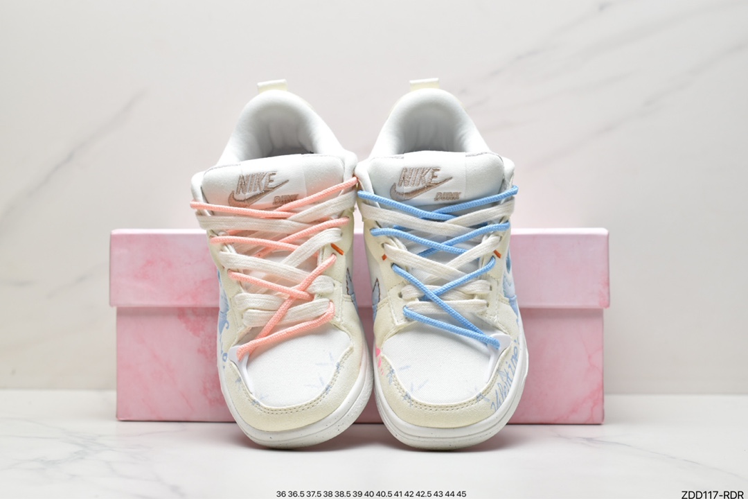 /Nike Dunk Low Disrupt 2 ”Pale lvory” Nike Swoosh Contoured with Stitching DH4402-100