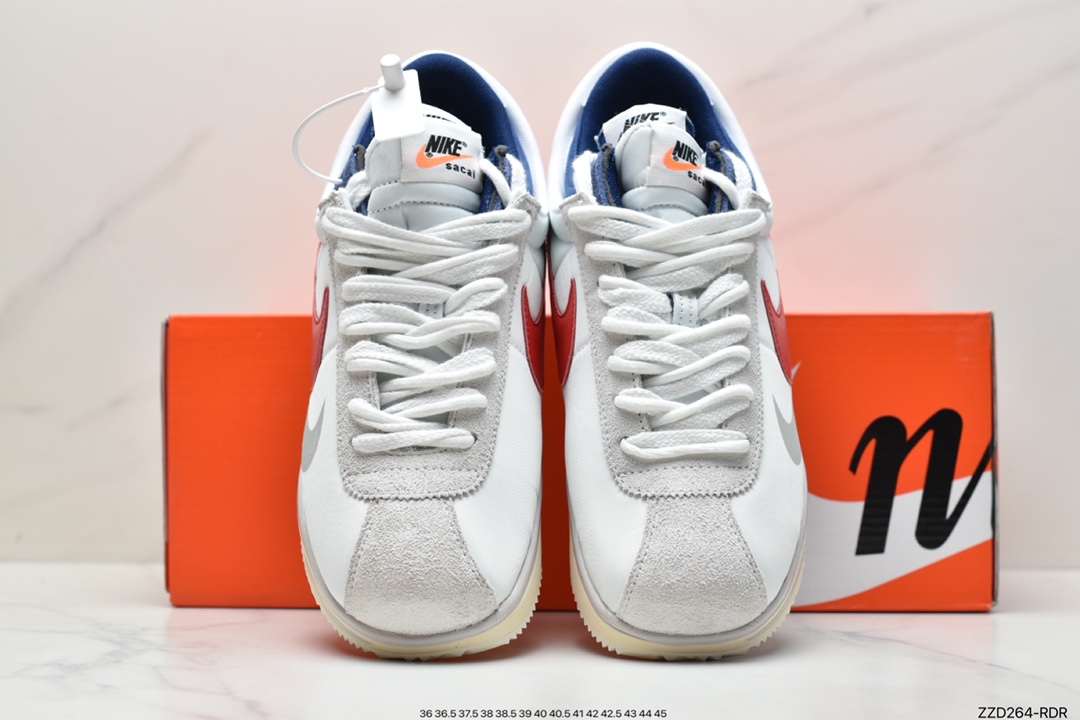250 耐克Nike Air Zoom Cortez SP 4.0”OG Royal Fuchsia”4.0系列改良阿甘低帮解构厚底老爹风休闲运动慢跑鞋DQ0581-100