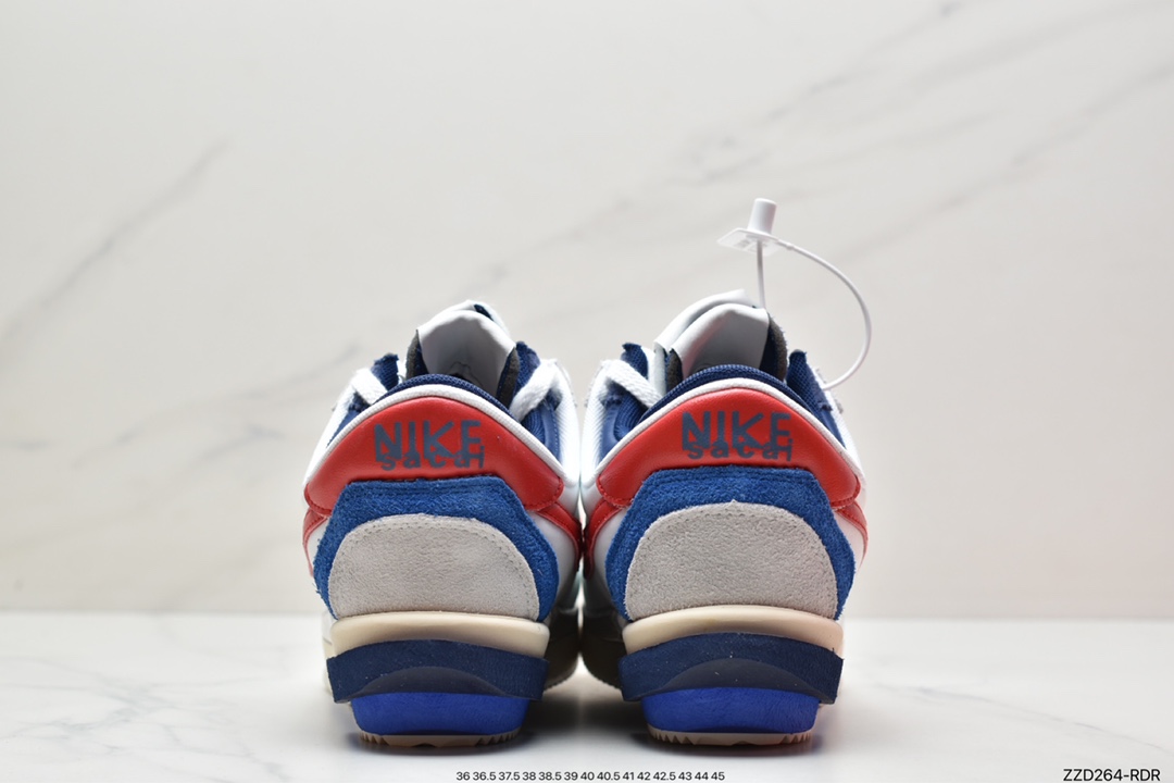 250 耐克Nike Air Zoom Cortez SP 4.0”OG Royal Fuchsia”4.0系列改良阿甘低帮解构厚底老爹风休闲运动慢跑鞋DQ0581-100