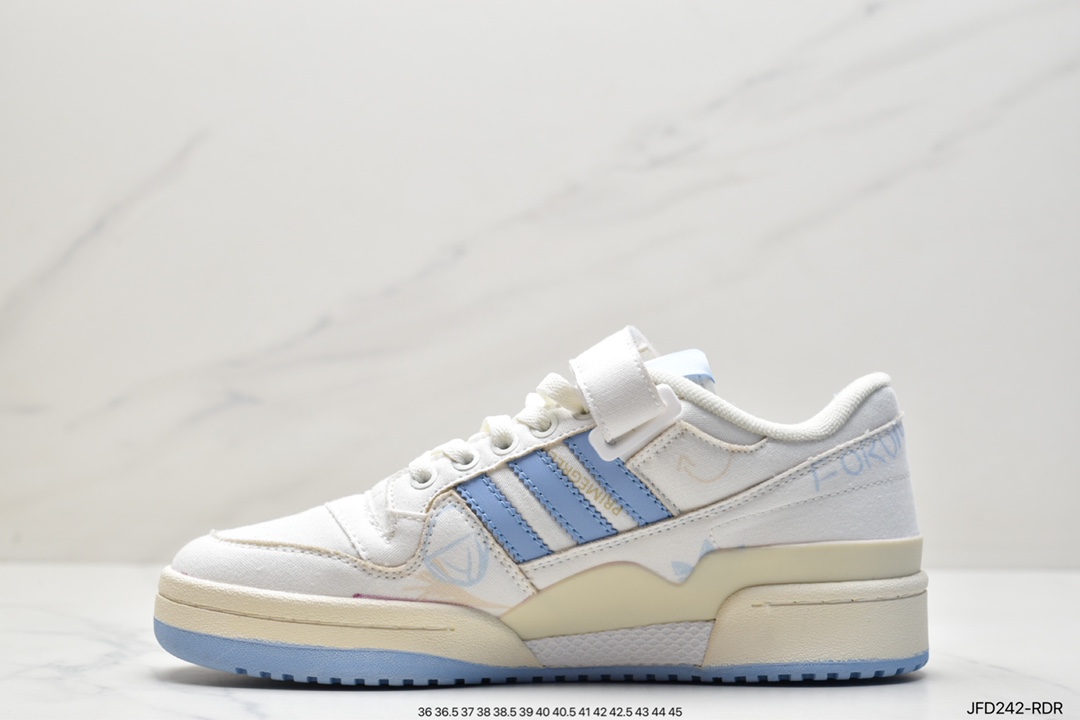 170 阿迪达斯 Adidas Forum 84 Low “Champions” 低帮百搭潮流休闲运动板鞋GY7985