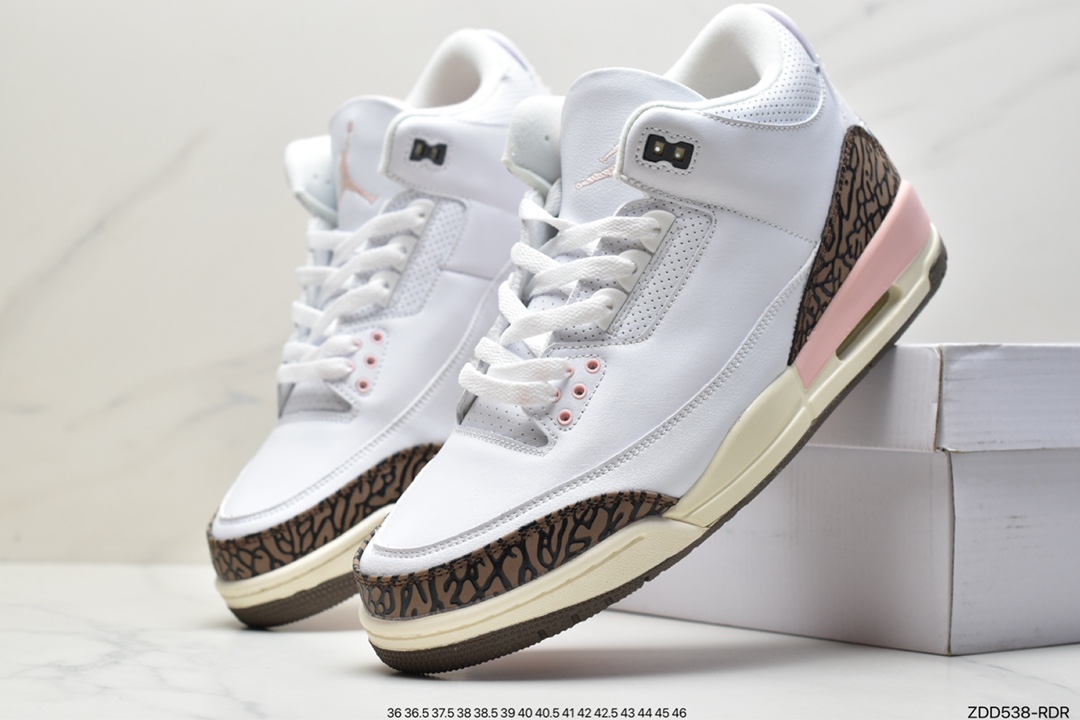 230 Air Jordan 3 Retro Black Cement(2018)黑水泥854262-001