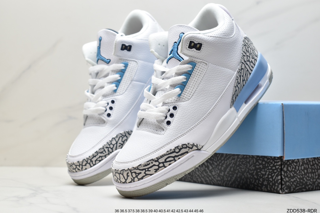 230 Air Jordan 3 Retro Black Cement(2018)黑水泥854262-001