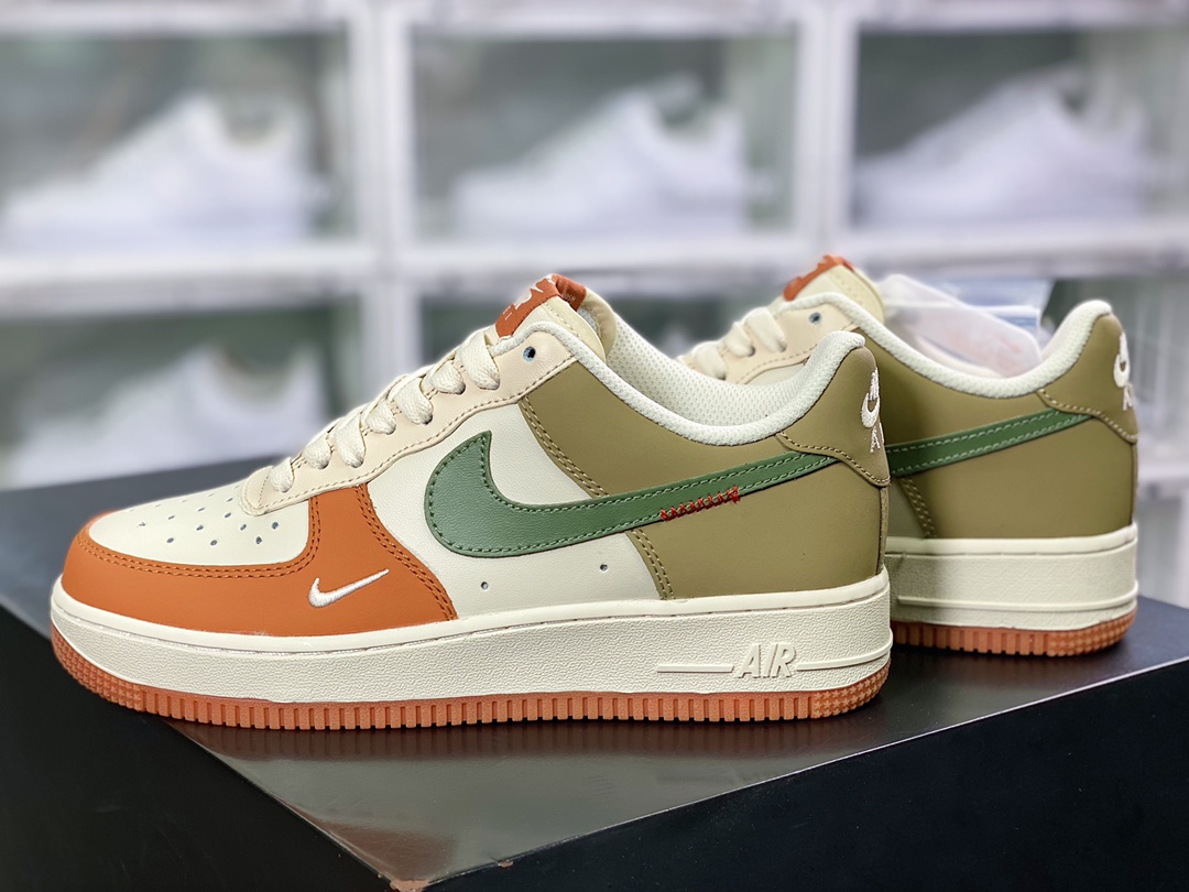 240 Air Force 1’07 Low”Olive Green/Brown/Beige”空军一号经典低帮百搭休闲运动板鞋BS8871-801